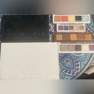 Large Natasha Denona Bundle Metropolis Green-Brown -$539 total retail